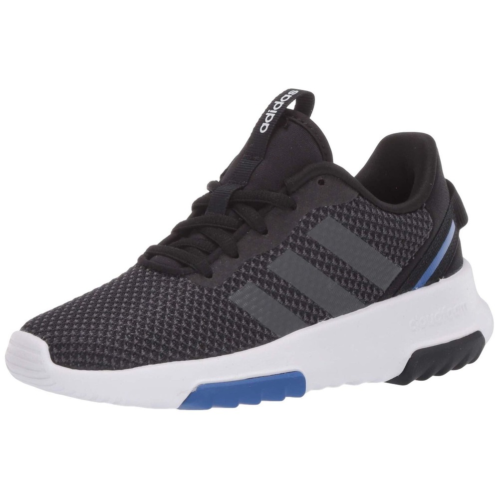 adidas Unisex Child Racer Tr 2.0 Running Shoes | Black| Size 6 Big Kid